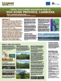 Newly Discovered Mangrove Peat in Koh Kong Province, Cambodia